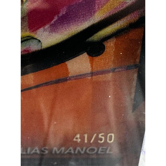 ELIAS MANOEL 2024 TOPPS FINEST MLS ROOKIE ORANGE REFRACTOR RC /50 Cgc Gem 10 - Picture 9 of 11